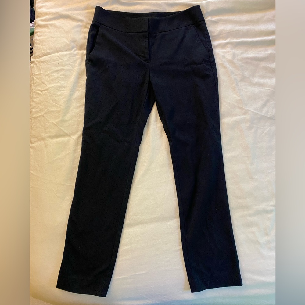 Marisa Skinny Pant with Polka Dot Pattern from Loft, size 2P